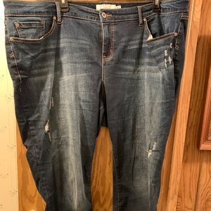 Torrid Boyfriend Jeans, Size 26R